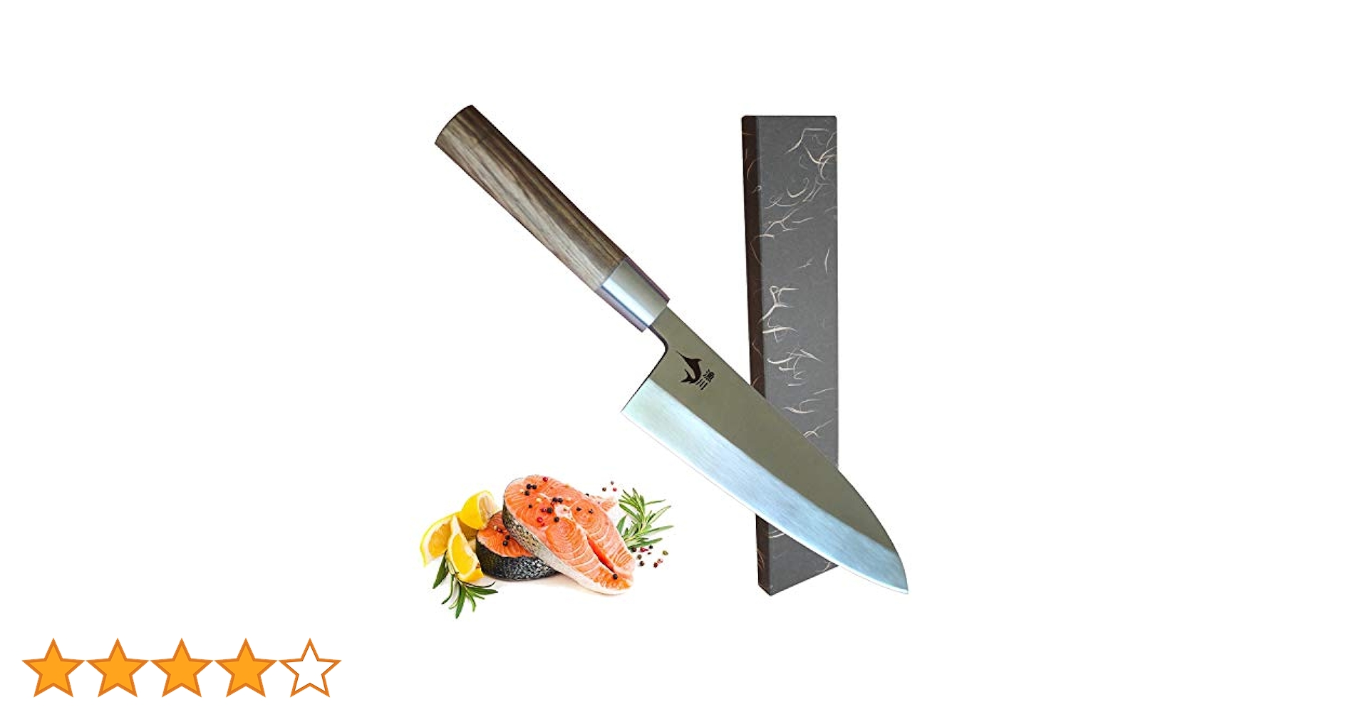 ナイフ 漁川 柳刃包丁 関西型刺身包丁 【6Cr16MoV鋼】 【刃渡270】 右